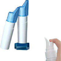 冠仕喷鼻器喷鼻子鼻腔喷雾瓶子空瓶鼻炎冲洗小喷壶盐水分装儿童洗鼻器 便携式【透明喷雾瓶】1个装