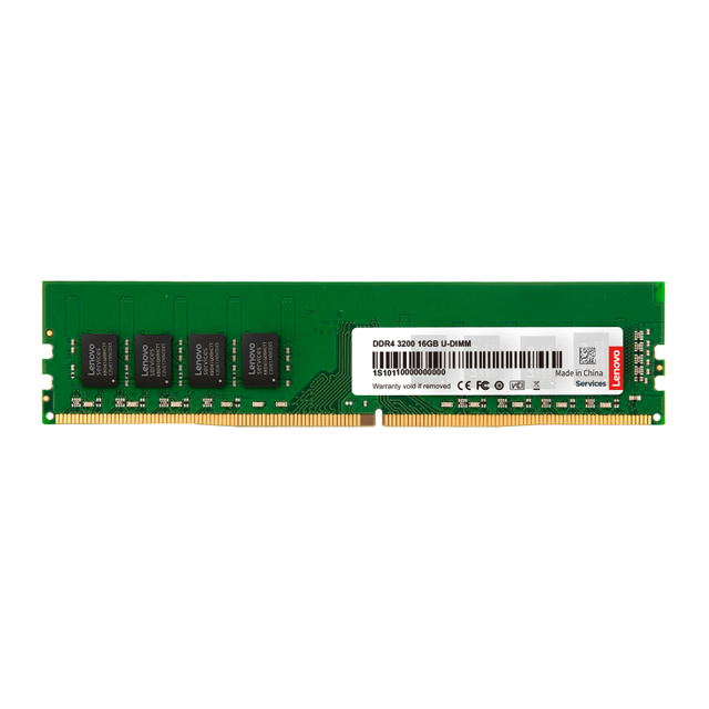 联想 DDR4 3200HMz 台式机内存 普条 绿色 16GB