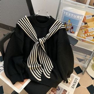 秋冬季红色小个子洋气毛衣女韩版时尚外穿内搭针织上衣