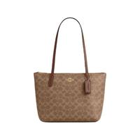 百亿补贴：COACH 经典标志FIONA拉链单肩托特包CBT18