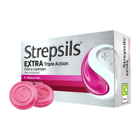 使立消 击退刀片喉！使立消Strepsils樱桃味润喉糖24粒 樱桃味24粒