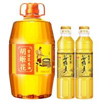 胡姬花 古法花生油3.09L一级压榨食用油粮油家用厨房炒菜食用油