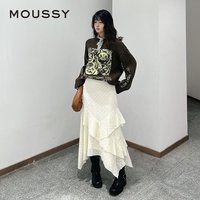 MOUSSY 秋季女士半身裙 028HAZ30-1321