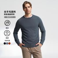 值友专享、保暖服饰：NAUTICA 100%羊毛基础款圆领针织毛衣 多色可选 SO3302