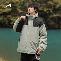 贵人鸟冲锋棉服2025冬季加厚保暖棉衣外套防寒冬装