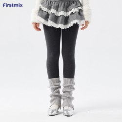 FIRSTMIX 3D立体保暖打底加绒九分裤女