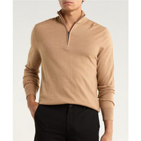 今日必买：Brooks Brothers 男士 半拉链美利奴羊毛套头衫