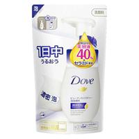 多芬（Dove） 氨基酸洗面奶洁面慕斯泡沫乳男女温和深层清洁细腻泡泡敏感可用 【2件】蓝泡正装150ml+补充125ml 【2件】正装150ml+补充装125ml