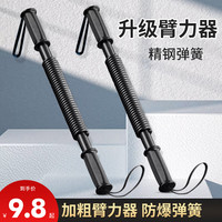 HUWAIREN 臂力器臂力棒握力棒健身器材臂力训练器弹簧臂力器可调节臂力棒 臂力棒20kg  车载防身