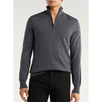 Brooks Brothers 男士 半拉链美利奴羊毛套头衫