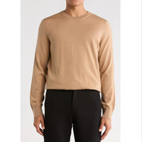 今日必买：Brooks Brothers 男士圆领套头羊毛衫