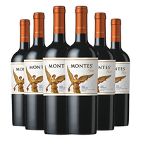 MONTES蒙特斯智利原瓶金天使精选梅洛干红葡萄酒整箱