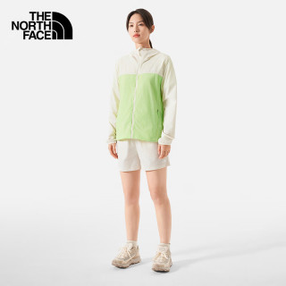北面 薄风衣女户外运动休闲防风防泼溅风衣外套春季上新|87V0 TOQ/碳酸绿