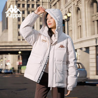 卡帕 背靠背男女同款运动羽绒服24新款冬户外保暖开衫外套K0EZ2YY01D