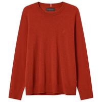 男装春秋商务简约高级山羊绒纯色圆领打底衫毛衣SC1313