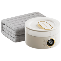 Royalstar荣事达水暖电热毯水暖水循环双人水电褥子水热毯水暖炕恒温加热床垫 【1.5*1.8m】触屏遥控+加厚毯