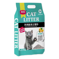 深洁 膨润土猫砂 20kg+加厚猫砂铲