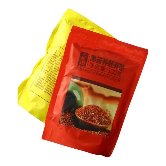 苦荞茶大凉山黑苦荞茶胚芽全株苦荞麦茶餐饮冲泡常用500g袋装