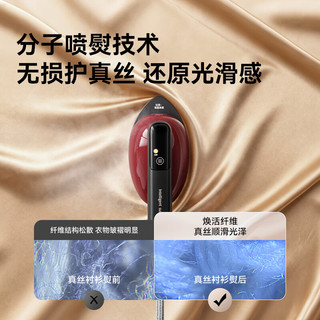  DAEWOO/大宇 便携免收纳 挂烫机  勃艮第红
