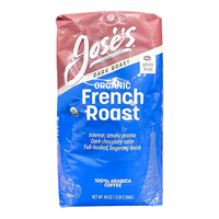 Jose's法式烘焙风味咖啡豆1.36kg美国深烘阿拉比卡拿铁美式黑咖黑巧