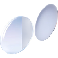 依视路（ESSILOR）眼镜片钻晶膜臻1.60非球面双面防紫外线远近视配镜现片1片送镜布 1.6非球面 钻晶膜臻现片