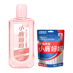 小鹿妈妈 小鹿 果味白桃漱口水