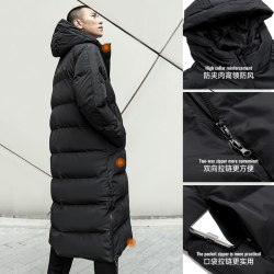 卡尔美 棉服男长款冬训大衣体育生秋冬训练服儿童棉袄棉衣运动正品