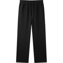 gxgjeans 【限时五折】 美式铆钉装饰基础休闲直筒长裤 黑色