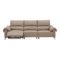  顾家家居 KUKA  90.DK.6212 电动功能沙发 三人位右电动 燕麦色