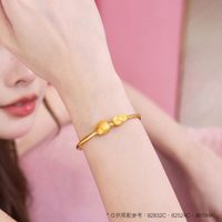 【配绳】周生生三丽鸥家族Hello Kitty凯蒂猫黄金足金串珠转运珠
