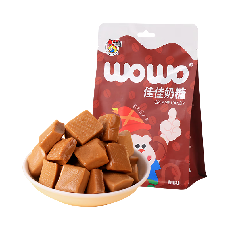 喔喔 喔喔佳佳奶糖 咖啡味