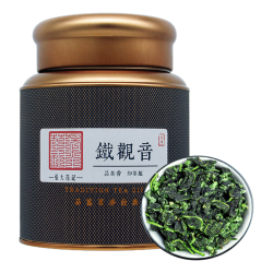 張大花記 黑罐铁观音-1罐250克