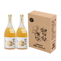 盒马 季节 秋月梨米酒 720ml*2瓶
