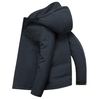 ROMON/罗蒙 短款连帽羽绒服 男 黑色 XL