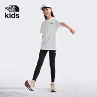 北面童装儿童女吸湿透气保暖紧身裤打底裤女童 JK3/宇宙黑 160 XL（160/76）