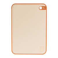 优奥小麦抗菌防霉家用砧板秸秆双面水果小菜板婴儿宝宝辅食板 活力橙-抗菌38cm×26cm×9mm