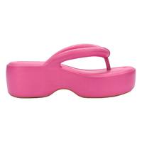 Melissa（梅丽莎）Free系列时尚简约可爱女士面包拖鞋33772 橙色/粉色 39