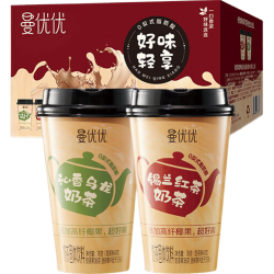香飘飘 曼优优好味轻享礼盒6杯混装双口味早餐代餐冲调饮料 好味连连6杯