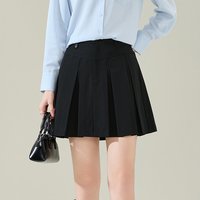 摩凡 女士高腰百褶裙 MBB473234