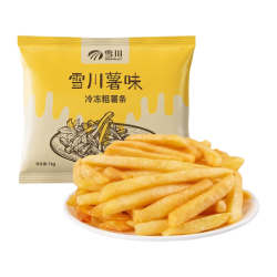 Snow Valley 薯味粗薯条原味500g