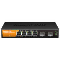 keepLINK 管理型支持端口聚合vlan划分 企业级2.5g交换机