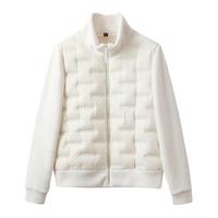 雪中飞秋季女士摇粒绒外套2025时尚轻薄鹅绒运动夹克羽绒上衣