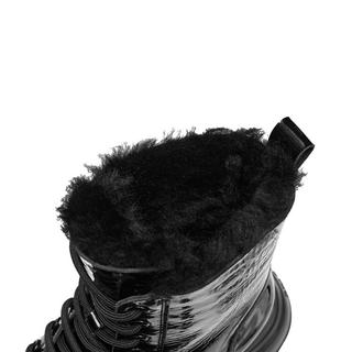 思加图秋冬英伦风雪地靴马丁靴保暖厚底短靴女靴