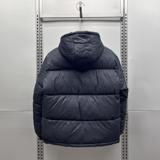 冬季连帽棉衣男士潮牌刺绣加厚保暖休闲外套棉袄简约百搭棉服