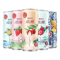 88VIP：锐澳 预调鸡尾酒3度微醺8度强爽混合330ml*5罐果酒低度气泡酒