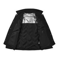 海澜之家（HLA）羽绒服男25轻商务经典系列远红外外套男冬季 黑色68 L 175/92A 140-160斤