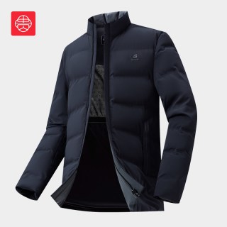 【贵人系列】棉服男款冬季2025年棉衣中年爸爸冬装外套男棉袄 藏青 3XL