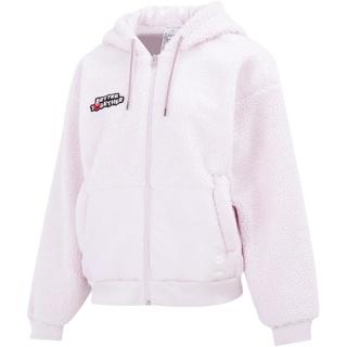 adidas NEO 女士摇粒绒连帽棉服