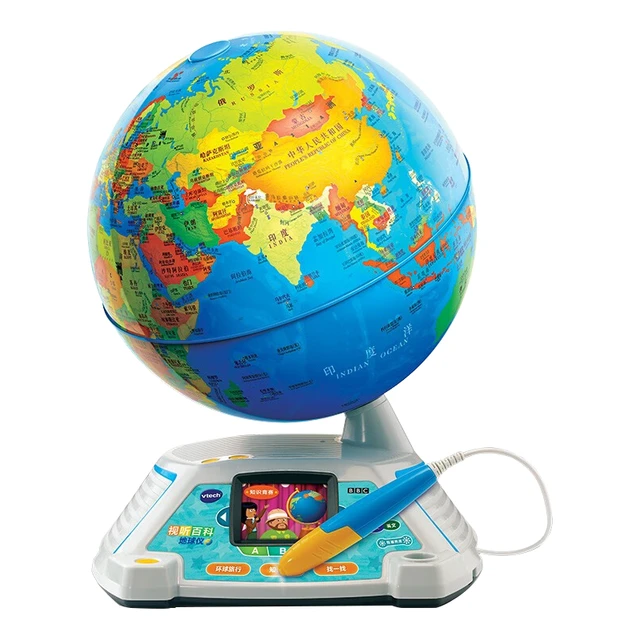 vtech 伟易达 80-605418 视听百科地球仪 26cm