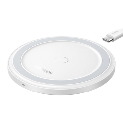 绿联 CD186 手机无线充电器 Micro-B 10W 白色